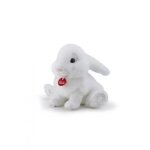 Peluche lapin trudi 23 cm blanc en plush pour enfant Peluche lapin trudi 23 cm blanc en plush pour enfant
