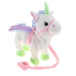 Peluche licorne electrique, jouet pour animaux de compagnie, jouet, chant, cheval, cadeau de noël Peluche licorne electrique, jouet pour animaux de compagnie, jouet, chant, cheval, cadeau de noël