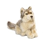 Peluche loup wwf 25 cm - wwf