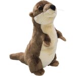Peluche loutre debout 21cm 3139 Peluche loutre debout 21cm 3139