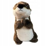 Peluche loutre de mer mignonne, dcoration de chambre, compagnon de sommeil, jouet doux de 20 cm