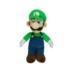 Peluche luigi 30 cm - plombier classique - peluche licence super mario - enfant