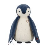Peluche manchot enregistreuse et bruits blanc bleu - kaloo Peluche manchot enregistreuse et bruits blanc bleu - kaloo