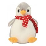 Peluche manchot - mm566 - gris et blanc Peluche manchot - mm566 - gris et blanc