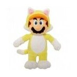 Peluche super mario costume chat jaune