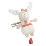 Peluche mini musical en bouclette coton bio Peluche mini musical en bouclette coton bio