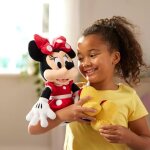 Peluche minnie mouse rouge de taille moyenne Peluche minnie mouse rouge de taille moyenne