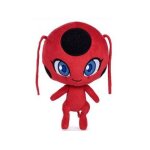 Peluche miraculous : tikki kwami 29 cm - set doudou marinette + 1 carte - coccinelle - enfant Peluche miraculous : tikki kwami 29 cm - set doudou marinette + 1 carte - coccinelle - enfant
