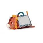 Peluche miroir triangle d'activés jack le lion - lilliputiens Peluche miroir triangle d'activés jack le lion - lilliputiens