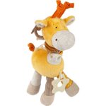 Peluche musicale d'activit�s girafe - sigikid