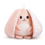 Peluche my hummy lapin basique rose