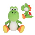 Peluche nintendo - super mario - yoshi vert 20 cm