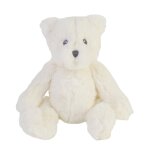 Peluche ours blanc 26 cm