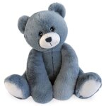Peluche ours oscar - blue jean 35 cm