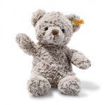 Peluche ours teddy honey gris 28cm