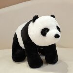 Peluche panda mignon assis, poupe ours polaire, grande machine  saisir, cadeau panda noir assis - petit ...