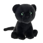 Peluche panth�re noire eco - responsable ¿ keel toys keel eco