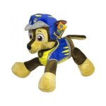 Peluche pat patrouille couche 55 cm chase - peluche enfant chien - doudou licence dino rescue