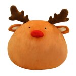 Peluche de père noël en forme de renne pour filles et garçons, animal en peluche doux, décoration de ... Peluche de père noël en forme de renne pour filles et garçons, animal en peluche doux, décoration de ...