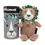 Peluche petit simply j�l�kros le lion - les d�glingos