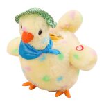 Peluches poules pondeuses jouets electriques danse et chant jouets rigolos