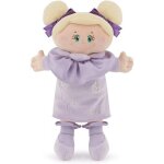 Peluche poupe robe violette 64459