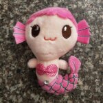 Peluche princesse en coton pp pour enfants, cadeau mignon pour petites filles, petite sirne