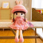 Peluche princesse mignonne de 44, 5 cm (17, 5 pouces) en tissu peluche doux et rembourrage en polyester. ...