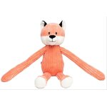 Peluche renard - m160957 - orange pastel