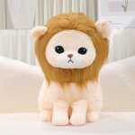 Peluche roi lion assis dans la fort, poupe, oreiller lion, grande machine a saisir bb lion assis ...