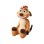 Peluche le roi lion : timon le suricate 29 cm - doudou licence disney enfant + une carte tigre