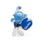Peluche schtroumpf ecossais 23 cm - doudou - enfant - peluche licence Peluche schtroumpf ecossais 23 cm - doudou - enfant - peluche licence