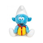 Peluche schtroumpf farceur 33 cm - set doudou enfant collection schtroumpf + 1 carte tigre Peluche schtroumpf farceur 33 cm - set doudou enfant collection schtroumpf + 1 carte tigre