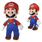 Peluche - simba - mario super mario bros - 70cm - rouge - mixte