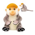 Peluche singe  long nez, peluche singe, poupe raliste et douce pour enfants, coussin animal mignon, ...