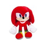 Peluche sonic knuckles hrisson rouge 29 cm - set doudou enfant dessin anime + 1 carte tigre - garcon ...
