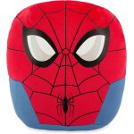 Peluche spider - man coussin 35 cm ty marvel squish medium