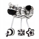 Peluche spirale pour bb, jouet extensible pour poussette, motif zbre