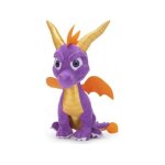 Peluche spyro le dragon violet 39 cm - doudou licence - enfant