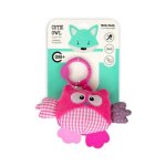 Peluche  suspendre milly mally - chouette rose