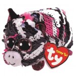 Peluche teeny ty flippables sequins zoey le zèbre Peluche teeny ty flippables sequins zoey le zèbre