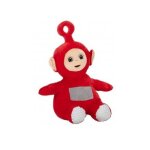 Peluche teletubbies rouge po 25 cm - set doudou enfant et 1 carte tigre