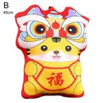 Peluche tigre adorable et méticuleux pour la décoration du canapé, jouet délicat et adorable pour le ... Peluche tigre adorable et méticuleux pour la décoration du canapé, jouet délicat et adorable pour le ...
