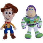 Peluche toy story buzz & woody (peluche 25 cm modele al�atoire)