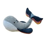 Peluche tr�sors marins baleine 30 cm - histoire d'ours