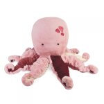 Peluche tr�sors marins pieuvre rose xxl - histoire d'ours