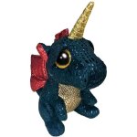 Peluche ty beanie boos grindal dragon avec corne 15 cm
