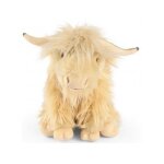 Peluche vache blanche highland avec son 34 cm - animal de la ferme - set doudou enfant + 1 carte animal ... Peluche vache blanche highland avec son 34 cm - animal de la ferme - set doudou enfant + 1 carte animal ...