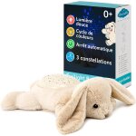 Peluche veilleuse nomade dream buddies ¿ benny le lapin projecteur d�etoiles 3 couleurs d�s la naissance ...