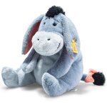Peluche winnie l'ourson 024603 - bleu - gris